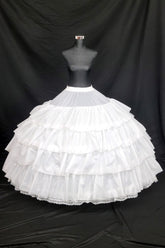 Chicas PC3255 Extra Large Five Hoop Crinoline Petticoat For Quinceanera Gown