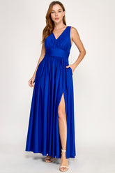 Perrty by Lenovia 3120 Long Empire Waist Formal Bridesmaid Gown