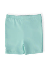 Mila & Rose Solid Sage Twirl Shorts For Girls