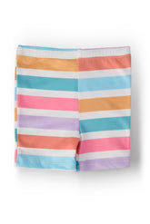 Mila & Rose Spring Stripes Twirl Shorts For Girls