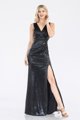 Lenovia 5322-A Double Foil Prom Formal Gown
