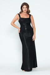 Lenovia 5314 Galaxy Metallic Formal Prom or Bridesmaid Gown