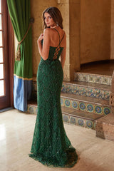 Nox Anabel C-1616 Prom Gown with Hand Beading