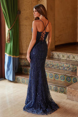 Nox Anabel C-1616 Prom Gown with Hand Beading