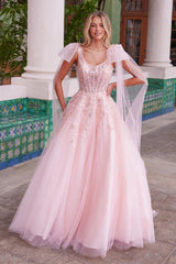 Nox Anabel H-1680 Tulle Ball Prom Gown