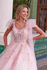 Nox Anabel H-1680 Tulle Ball Prom Gown