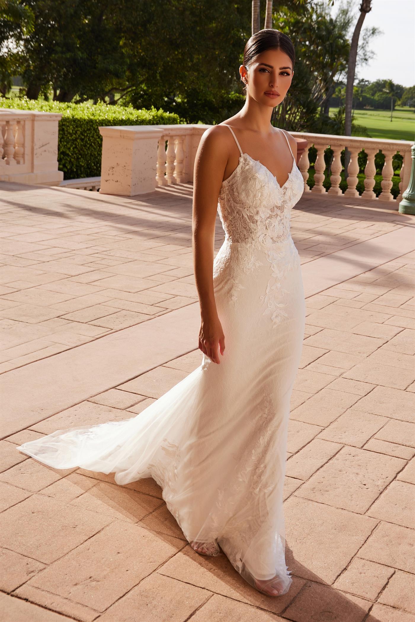 Nox Anabel JW-239 Lace Tulle Elegant Bridal Gown