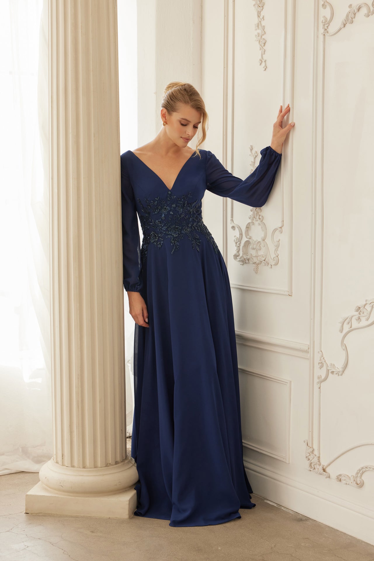 Nox Anabel ME-128 Mother of the Bride or Groom Chiffon Formal Gown