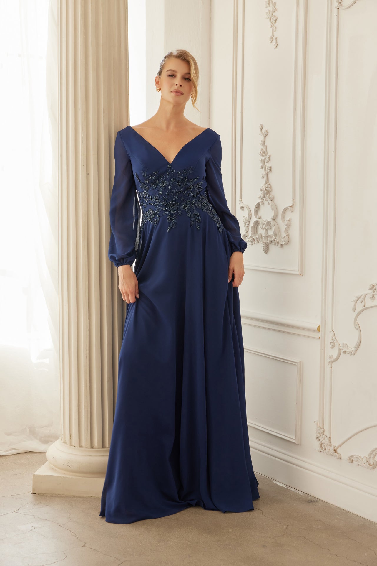 Nox Anabel ME-128 Mother of the Bride or Groom Chiffon Formal Gown