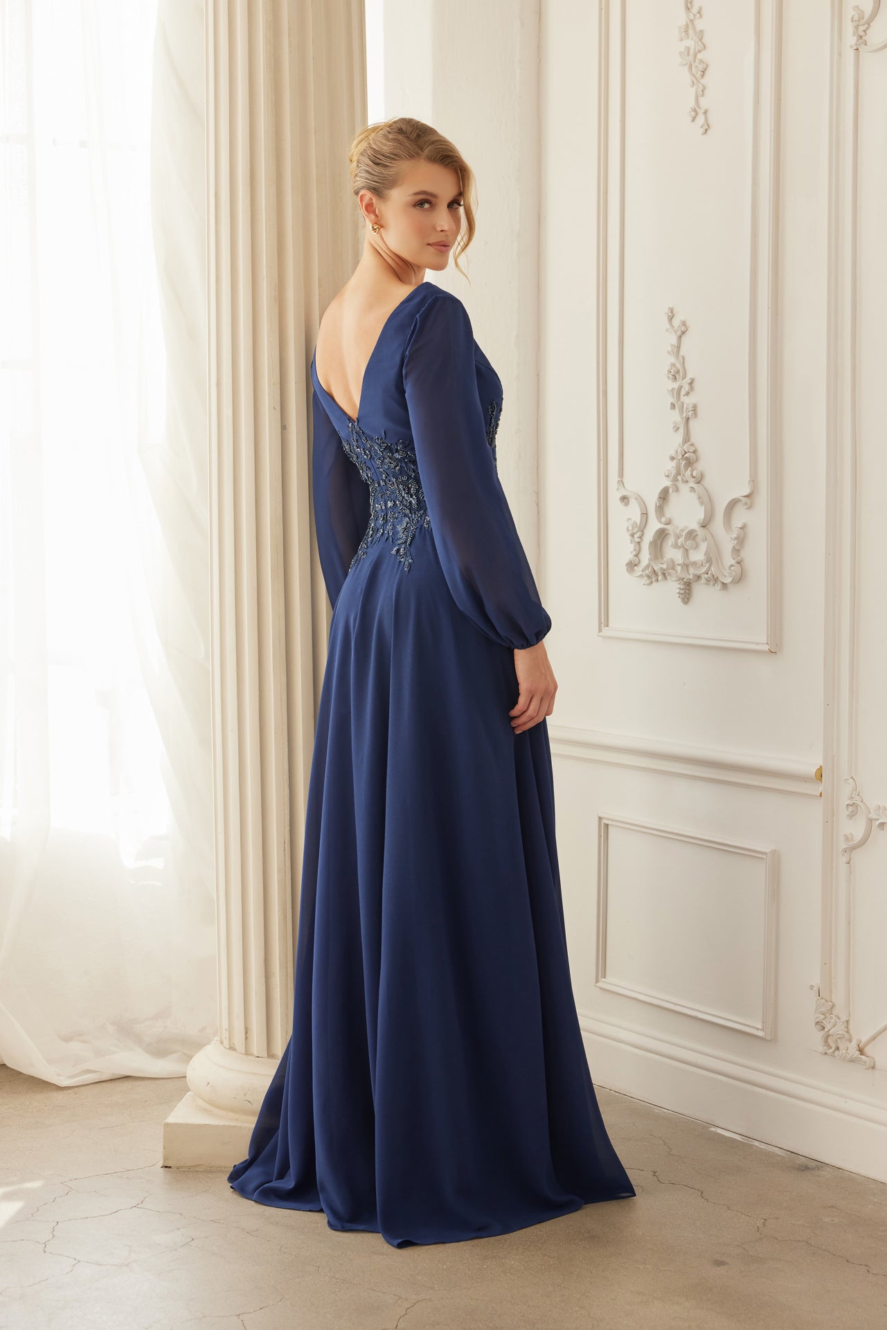 Nox Anabel ME-128 Mother of the Bride or Groom Chiffon Formal Gown