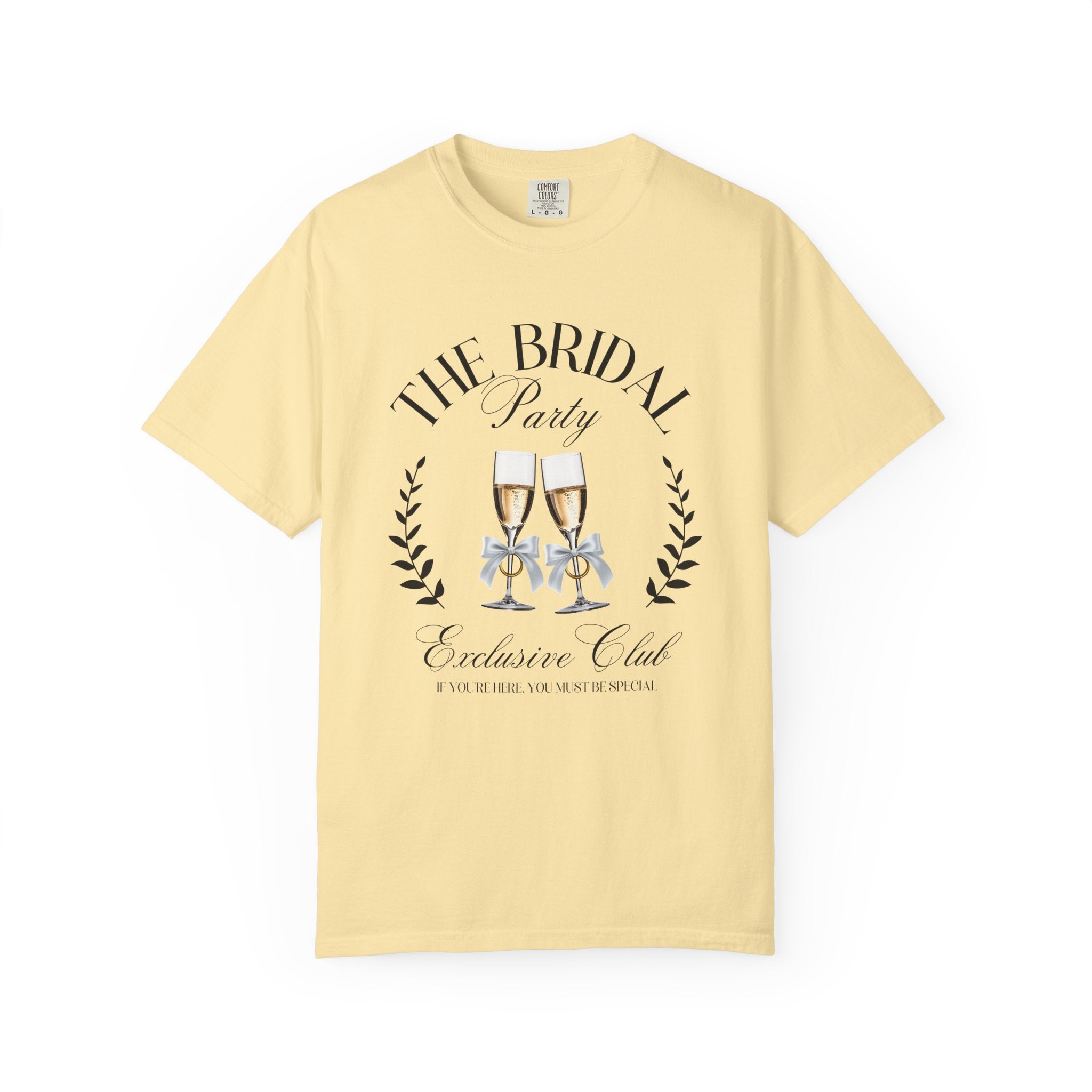 Bridal Party T-Shirt, Wedding Tee, Bachelorette Event Shirt, Bridal Shower Gift, Exclusive Club Apparel