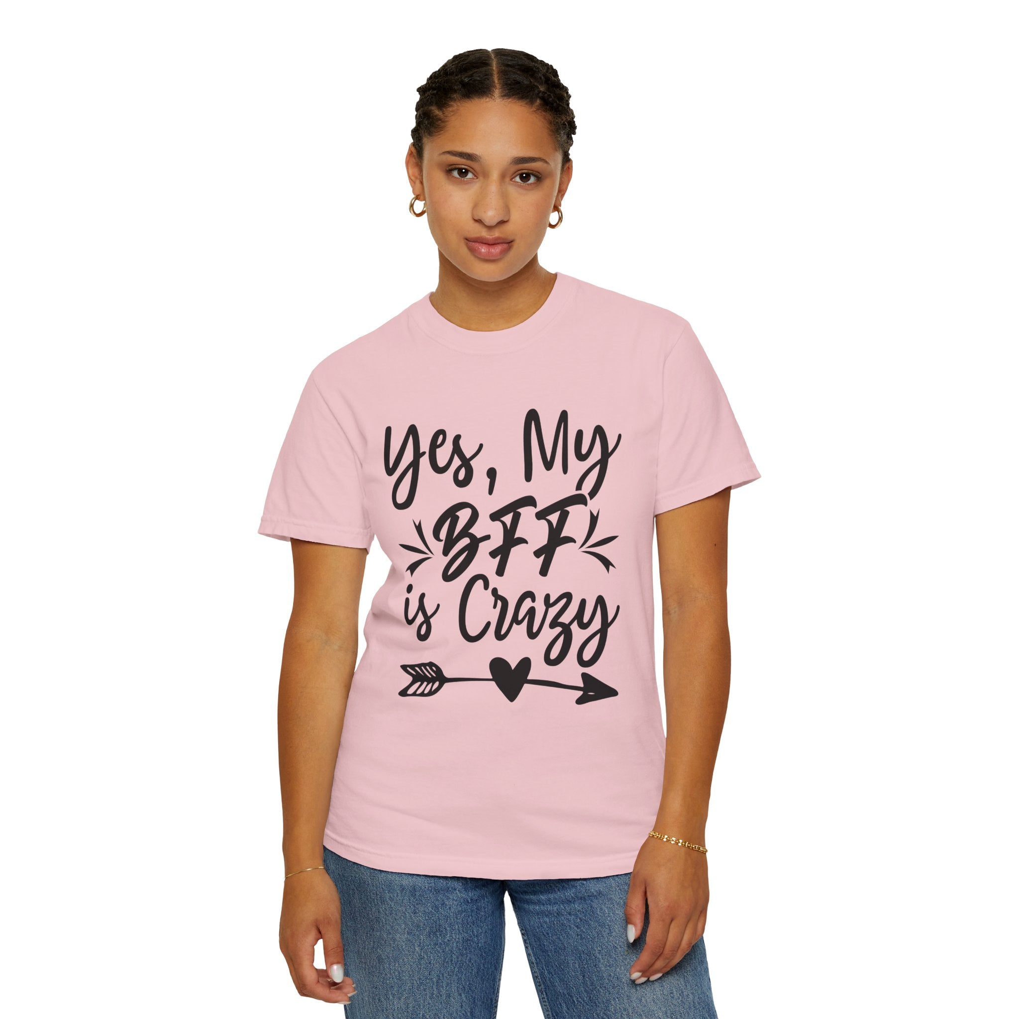 BFF Friendship T-Shirt, Fun Gift for Best Friends, Casual Wear, Birthday Gift, Unisex Tee, Matching T-Shirts