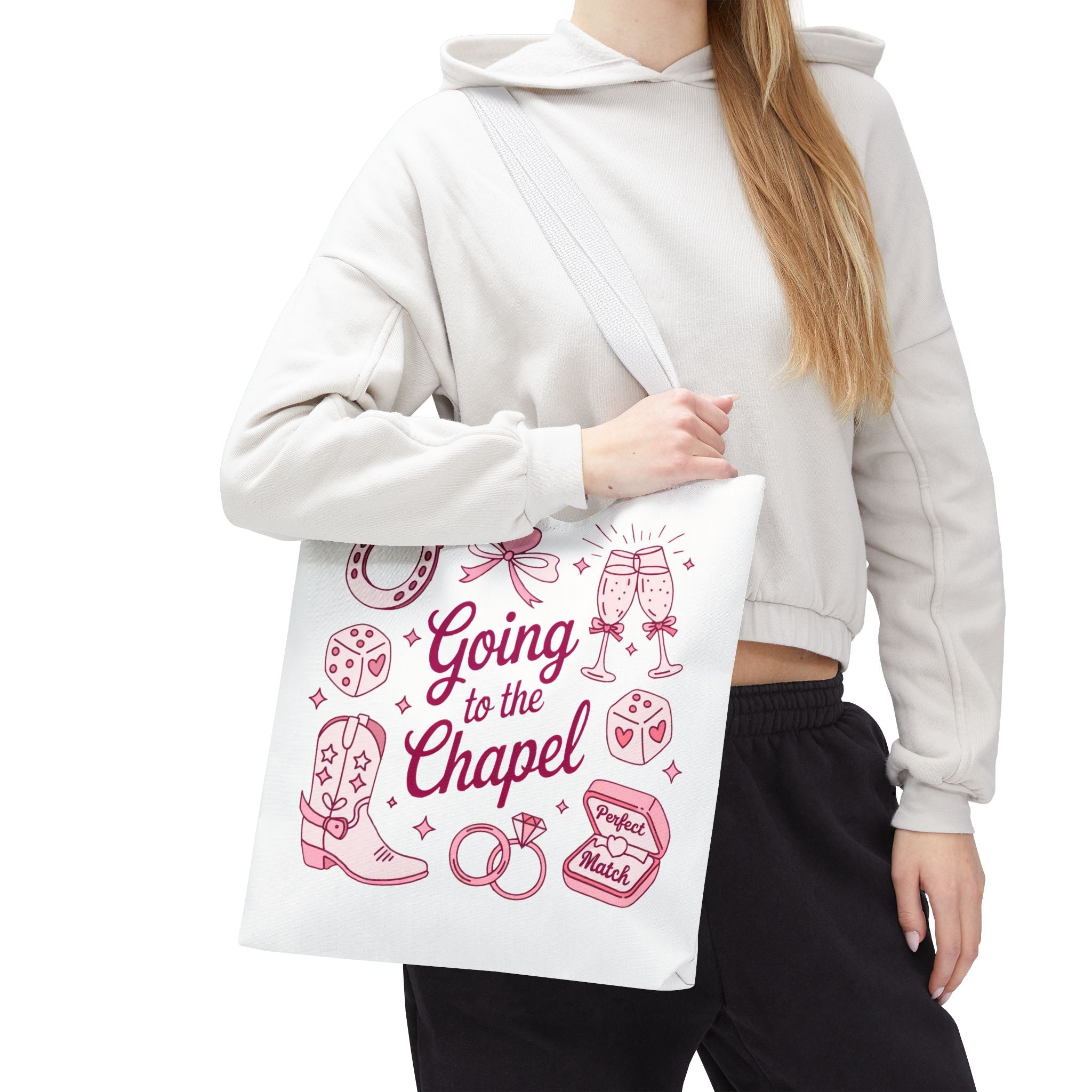 Wedding Tote Bag, Perfect for Brides, Wedding Events, Bridal Showers, Gift Bags, Party Favors