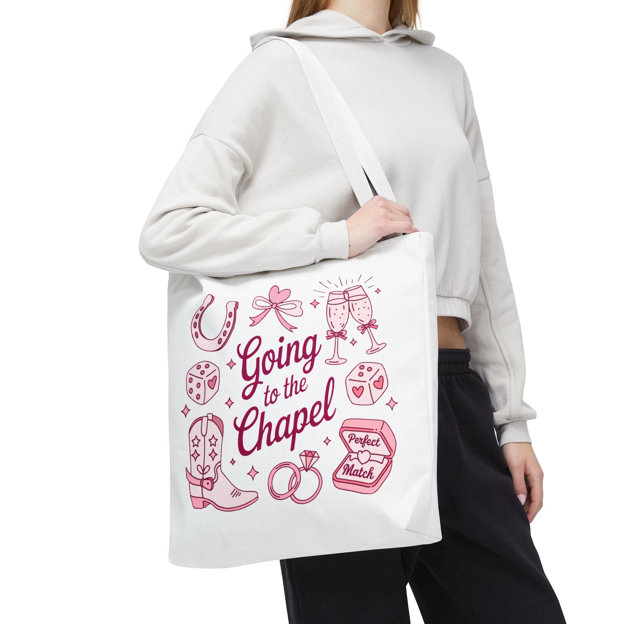 Wedding Tote Bag, Perfect for Brides, Wedding Events, Bridal Showers, Gift Bags, Party Favors