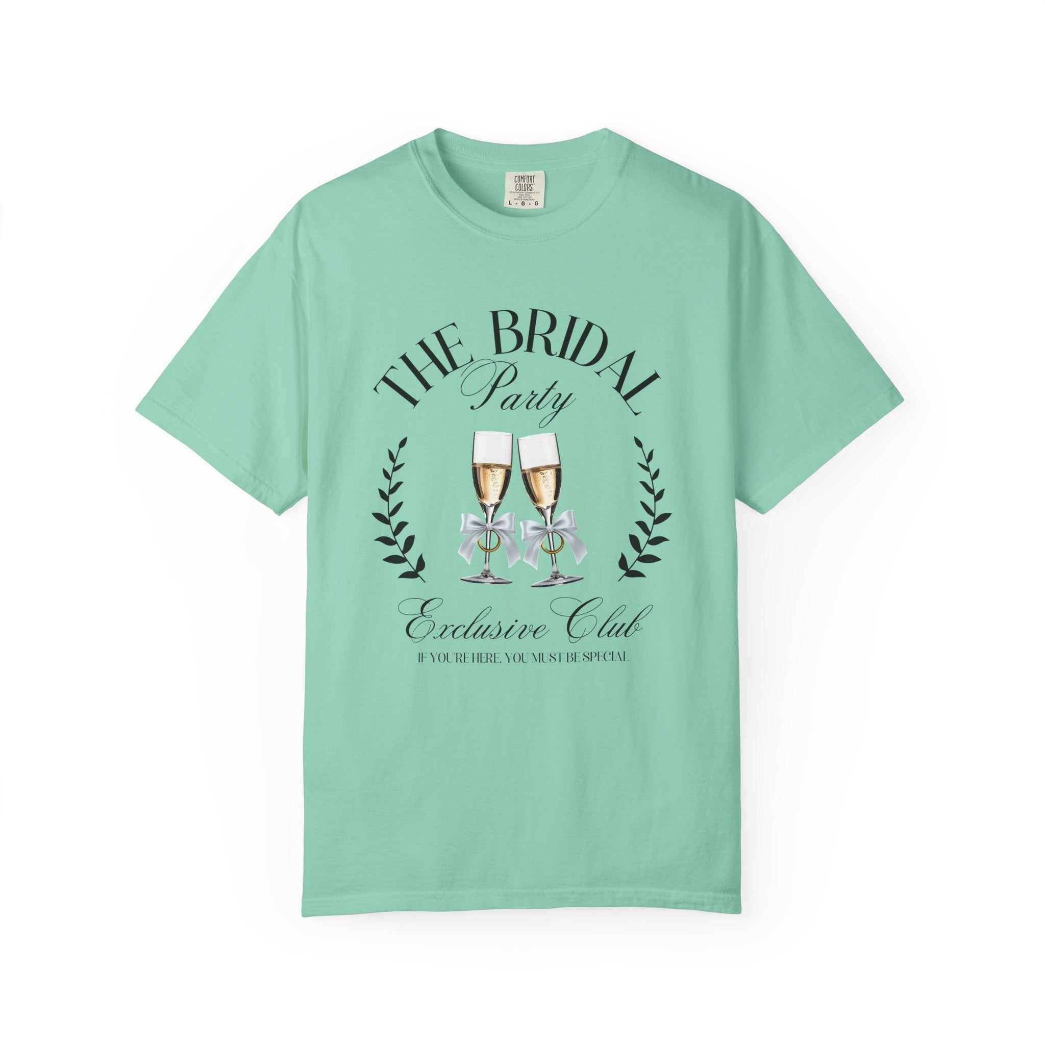Bridal Party T-Shirt, Wedding Tee, Bachelorette Event Shirt, Bridal Shower Gift, Exclusive Club Apparel