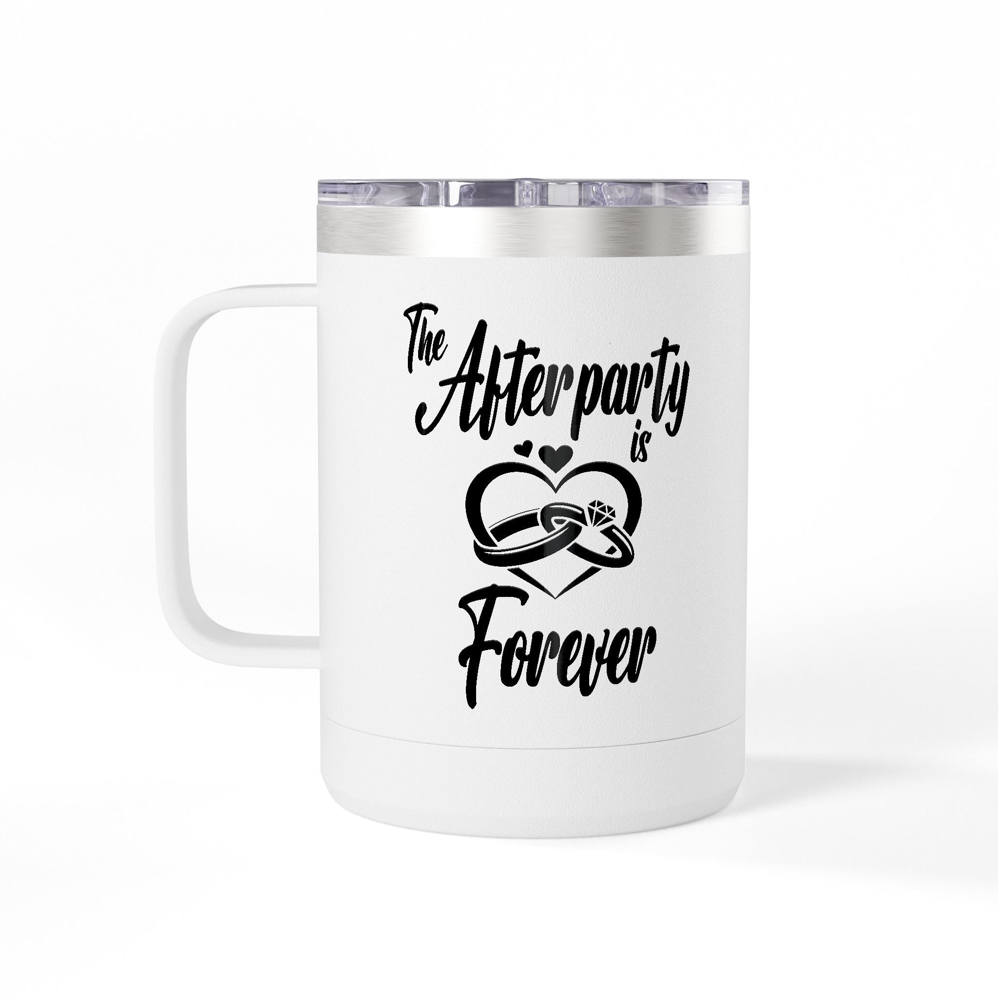 Afterparty Forever Coffee Mug Tumbler | Fun Gift for Friends, Party Lovers, and Celebrations, Unique Drinkware, Cool Coffee Cup, [...]