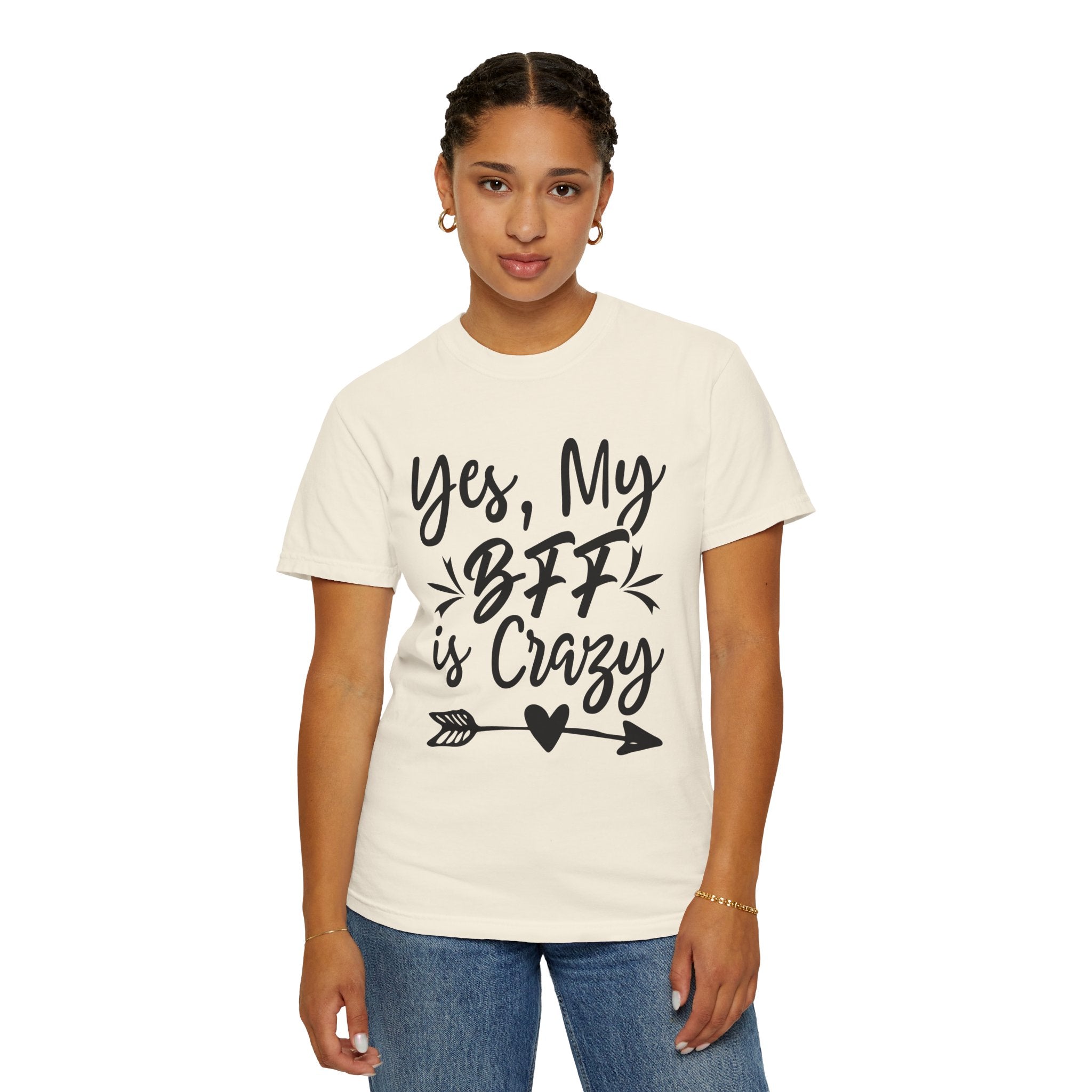 BFF Friendship T-Shirt, Fun Gift for Best Friends, Casual Wear, Birthday Gift, Unisex Tee, Matching T-Shirts