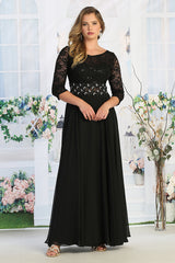 Cindy Collection 1608 Lace and Chiffon Long Mother of the Bride Gown