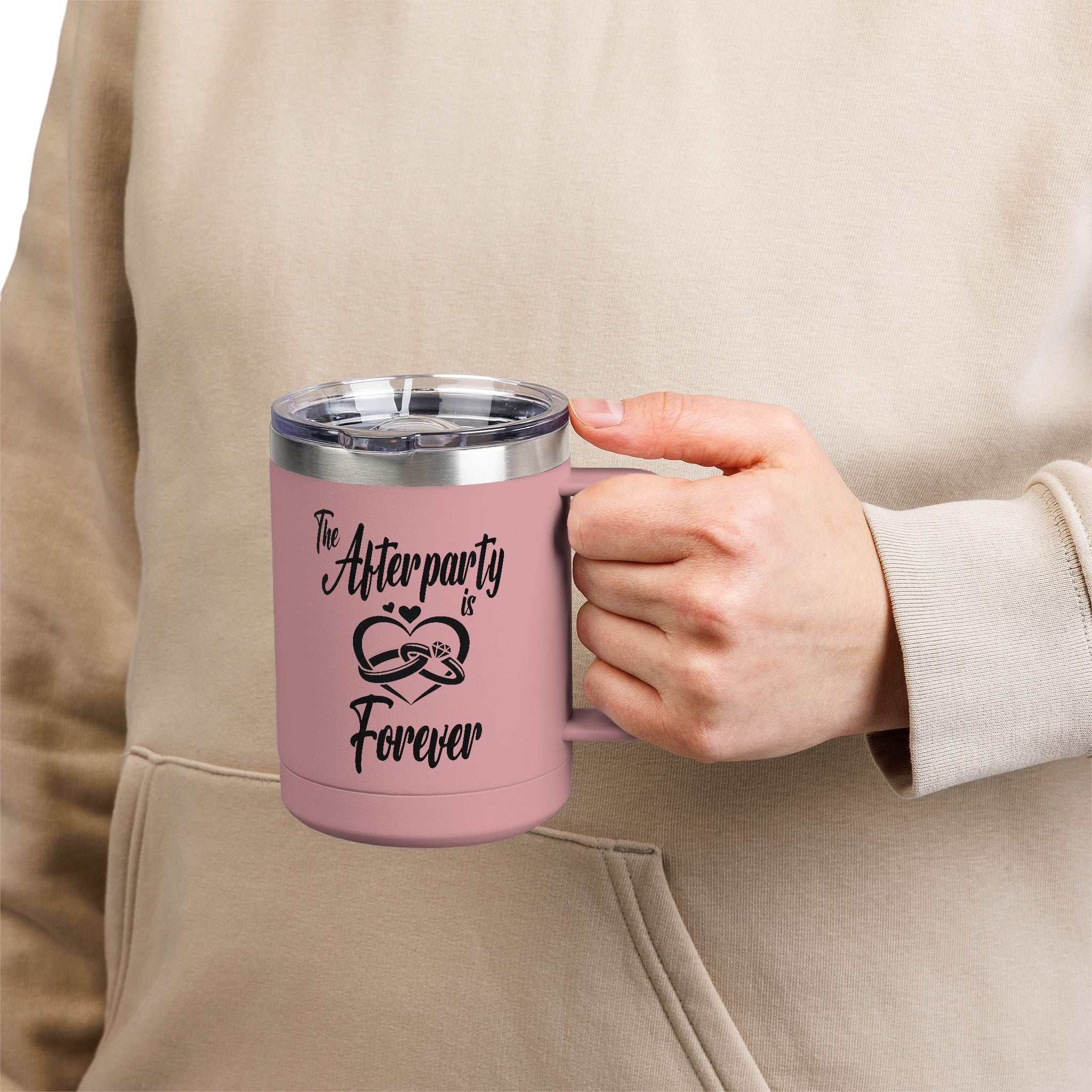 Afterparty Forever Coffee Mug Tumbler | Fun Gift for Friends, Party Lovers, and Celebrations, Unique Drinkware, Cool Coffee Cup, [...]