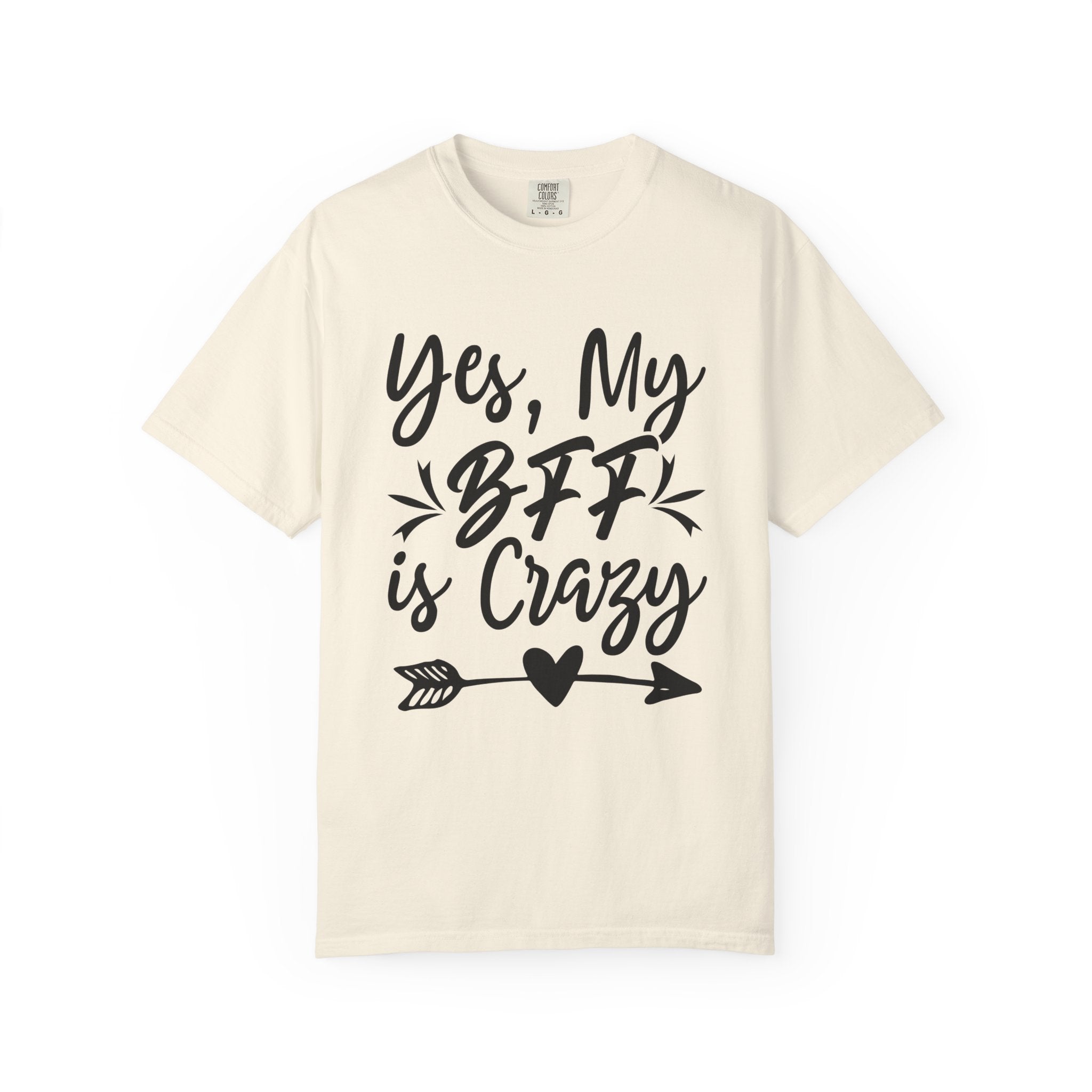 BFF Friendship T-Shirt, Fun Gift for Best Friends, Casual Wear, Birthday Gift, Unisex Tee, Matching T-Shirts