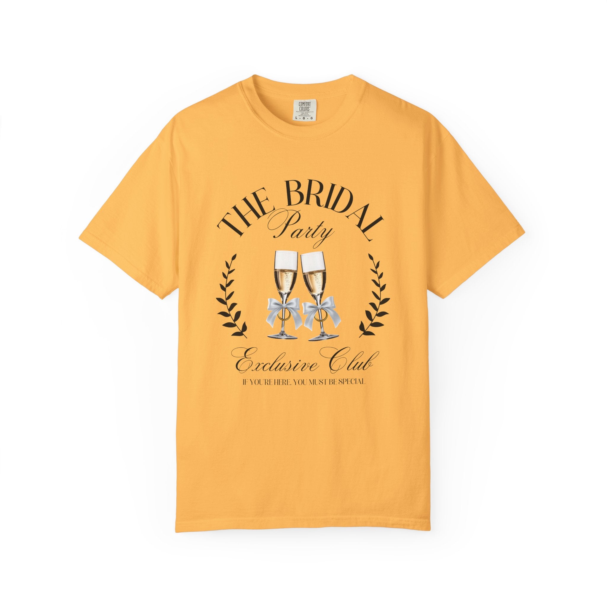 Bridal Party T-Shirt, Wedding Tee, Bachelorette Event Shirt, Bridal Shower Gift, Exclusive Club Apparel