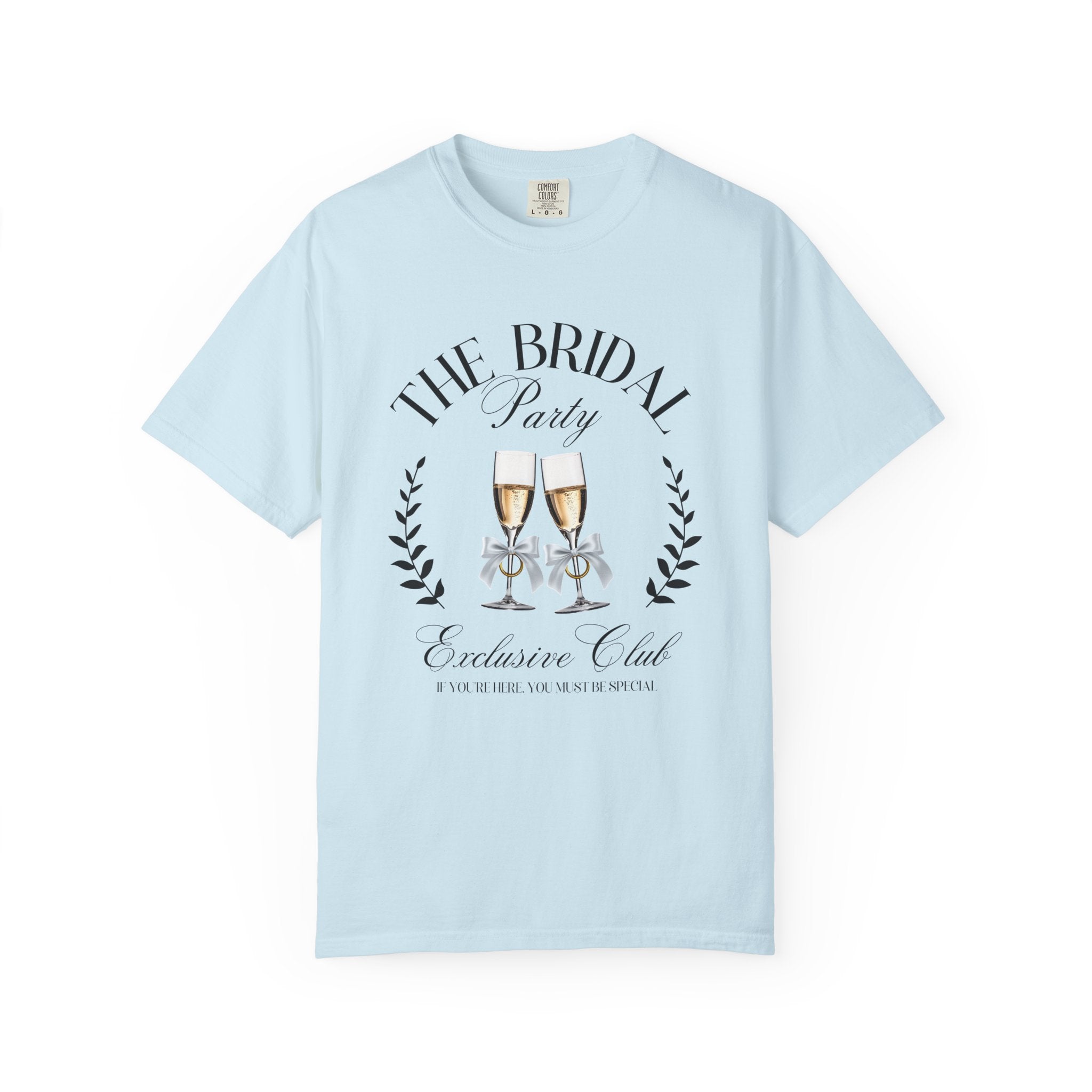 Bridal Party T-Shirt, Wedding Tee, Bachelorette Event Shirt, Bridal Shower Gift, Exclusive Club Apparel
