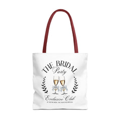 Bridal Party Tote Bag | Stylish Beach Bag, Wedding Gift, Bridal Shower Favor, Reusable Grocery Tote, Gift for Bride