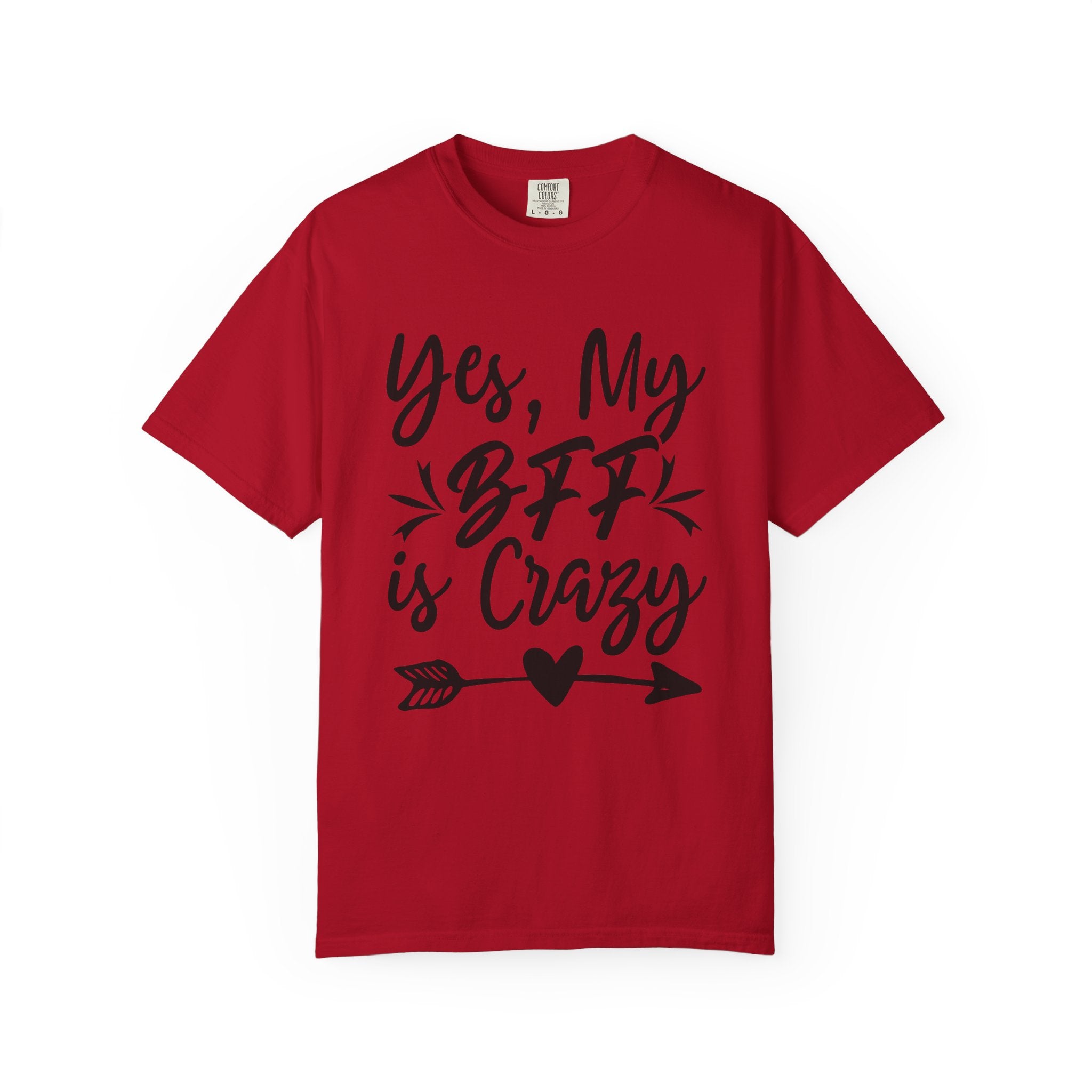 BFF Friendship T-Shirt, Fun Gift for Best Friends, Casual Wear, Birthday Gift, Unisex Tee, Matching T-Shirts