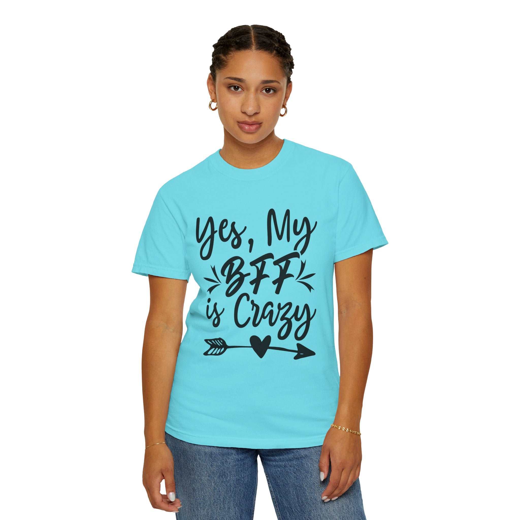 BFF Friendship T-Shirt, Fun Gift for Best Friends, Casual Wear, Birthday Gift, Unisex Tee, Matching T-Shirts