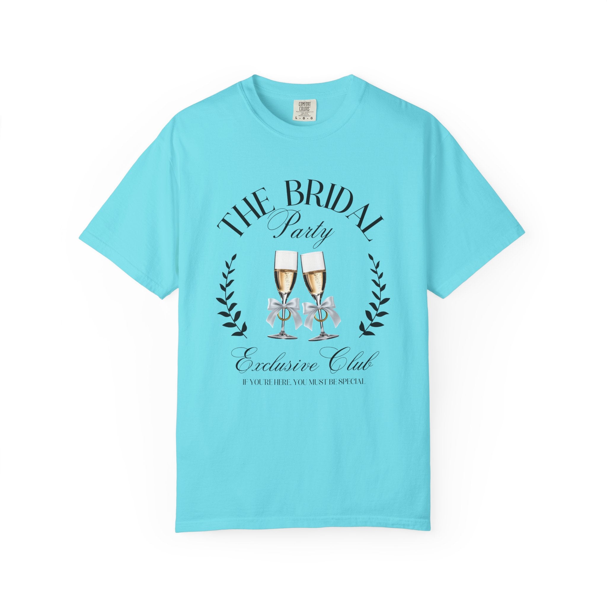 Bridal Party T-Shirt, Wedding Tee, Bachelorette Event Shirt, Bridal Shower Gift, Exclusive Club Apparel