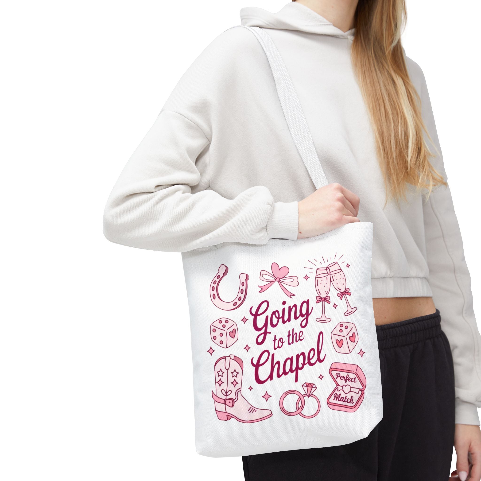 Wedding Tote Bag, Perfect for Brides, Wedding Events, Bridal Showers, Gift Bags, Party Favors