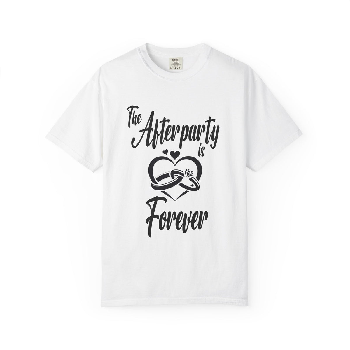 Afterparty Forever T-shirt, Unisex Party Tee, Wedding Celebration Shirt, Funny Couples Gift, Custom Graphic T-shirt