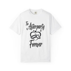 Afterparty Forever T-shirt, Unisex Party Tee, Wedding Celebration Shirt, Funny Couples Gift, Custom Graphic T-shirt
