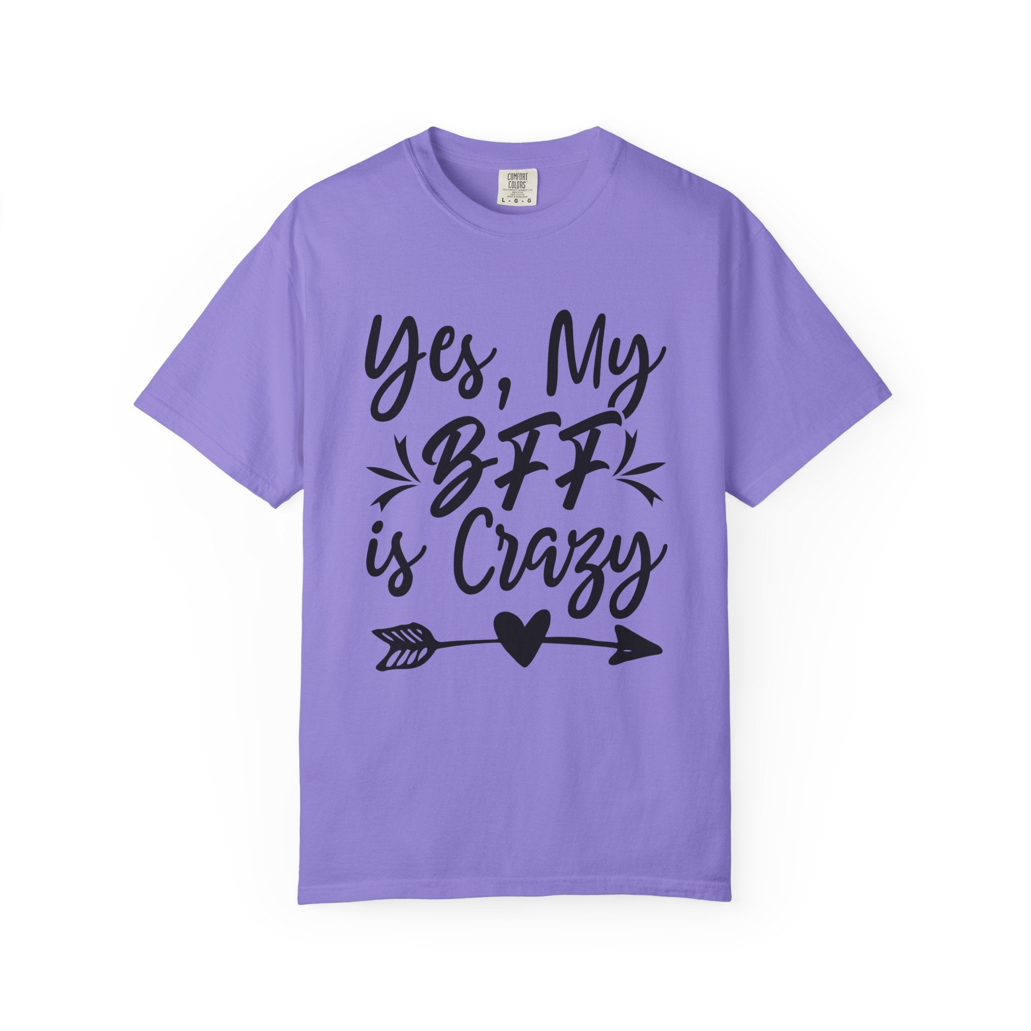 BFF Friendship T-Shirt, Fun Gift for Best Friends, Casual Wear, Birthday Gift, Unisex Tee, Matching T-Shirts