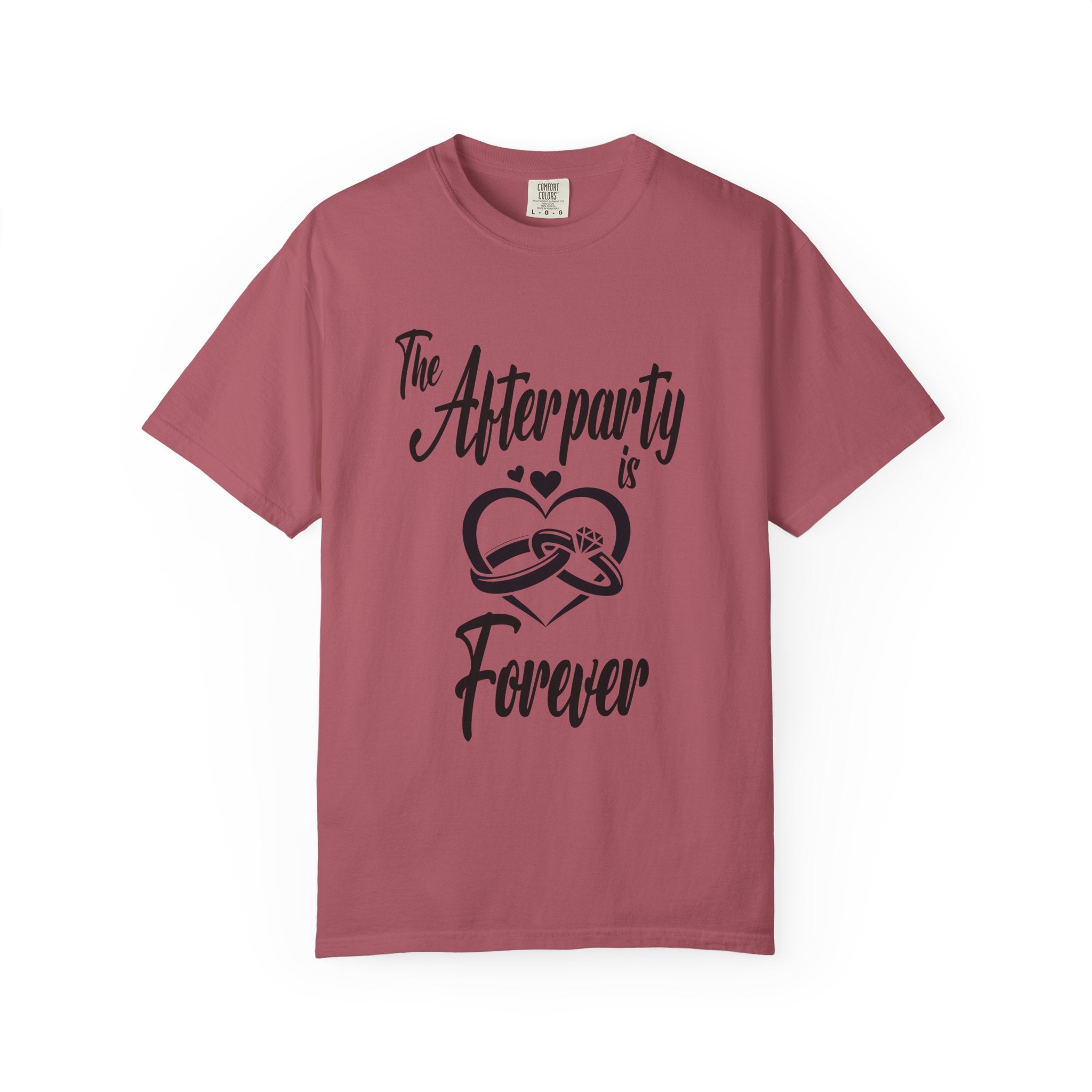 Afterparty Forever T-shirt, Unisex Party Tee, Wedding Celebration Shirt, Funny Couples Gift, Custom Graphic T-shirt