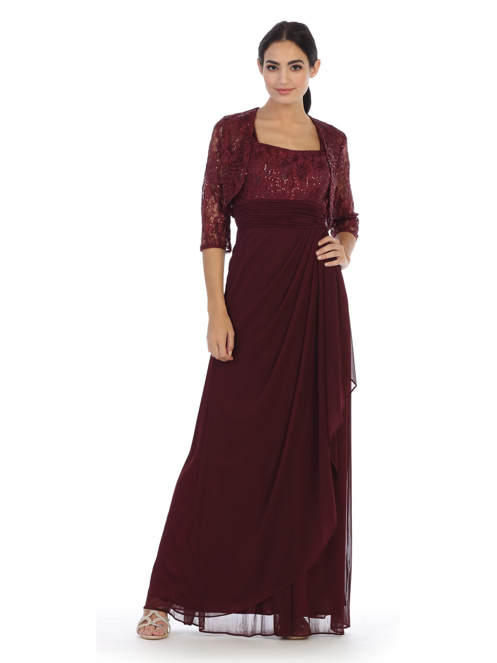 Eva USA EV3094 Mothers Formal Gown with Bolero