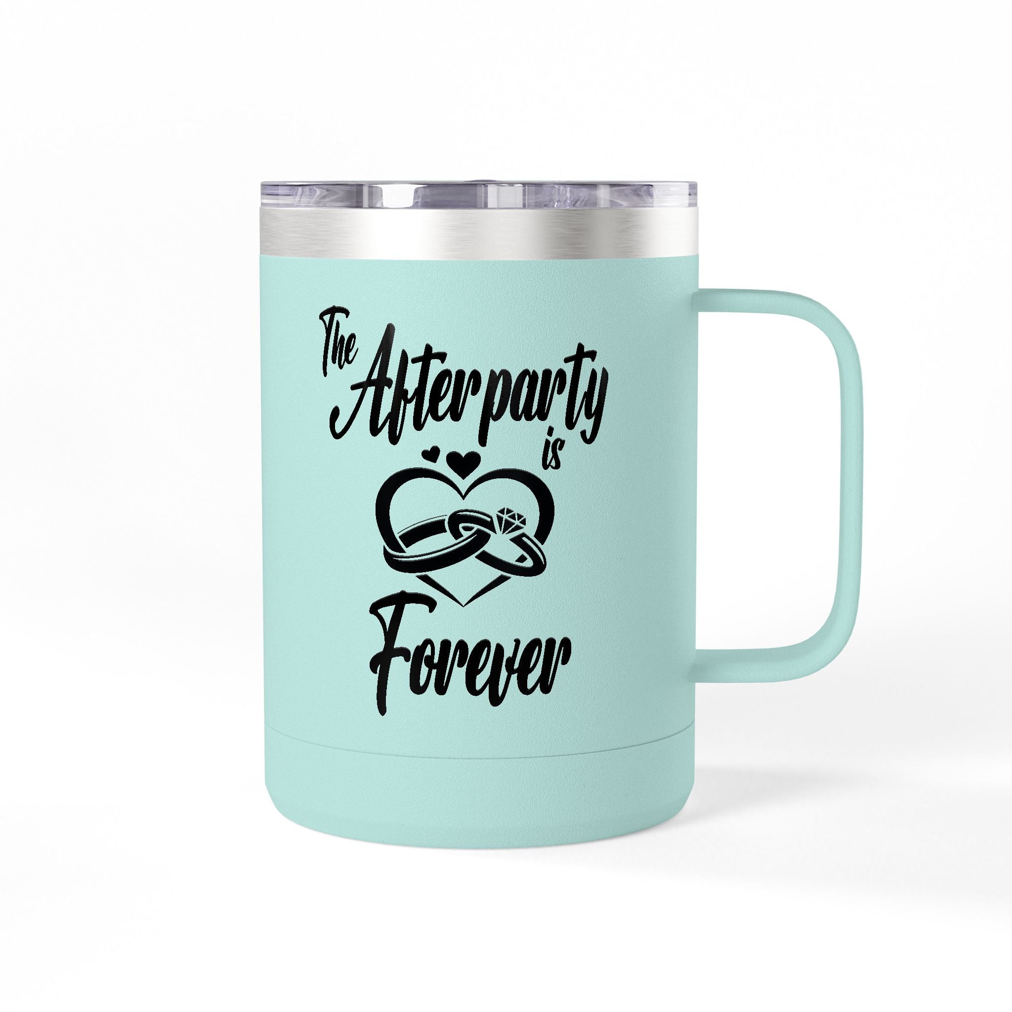 Afterparty Forever Coffee Mug Tumbler | Fun Gift for Friends, Party Lovers, and Celebrations, Unique Drinkware, Cool Coffee Cup, [...]