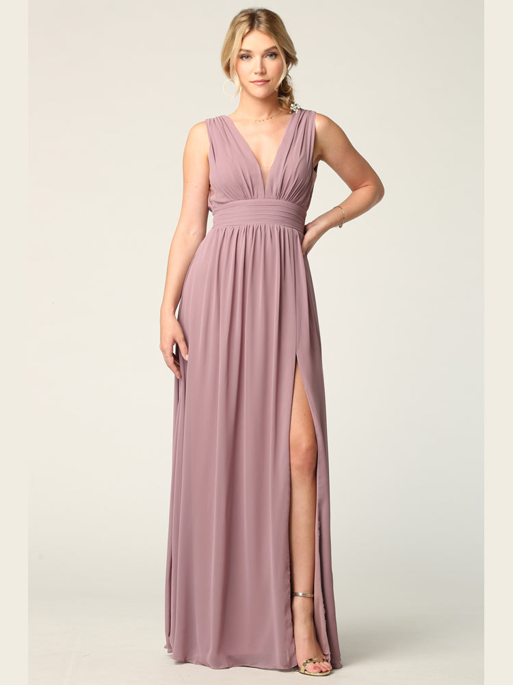 Eva USA 3329 Chiffon Grecian Style Bridesmaid Dress