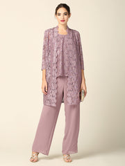 Eva USA EV-3366 Three Piece Mother's Pant Suit Set