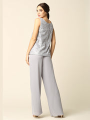 Eva USA EV-3366 Three Piece Mother's Pant Suit Set