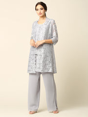 Eva USA EV-3366 Three Piece Mother's Pant Suit Set