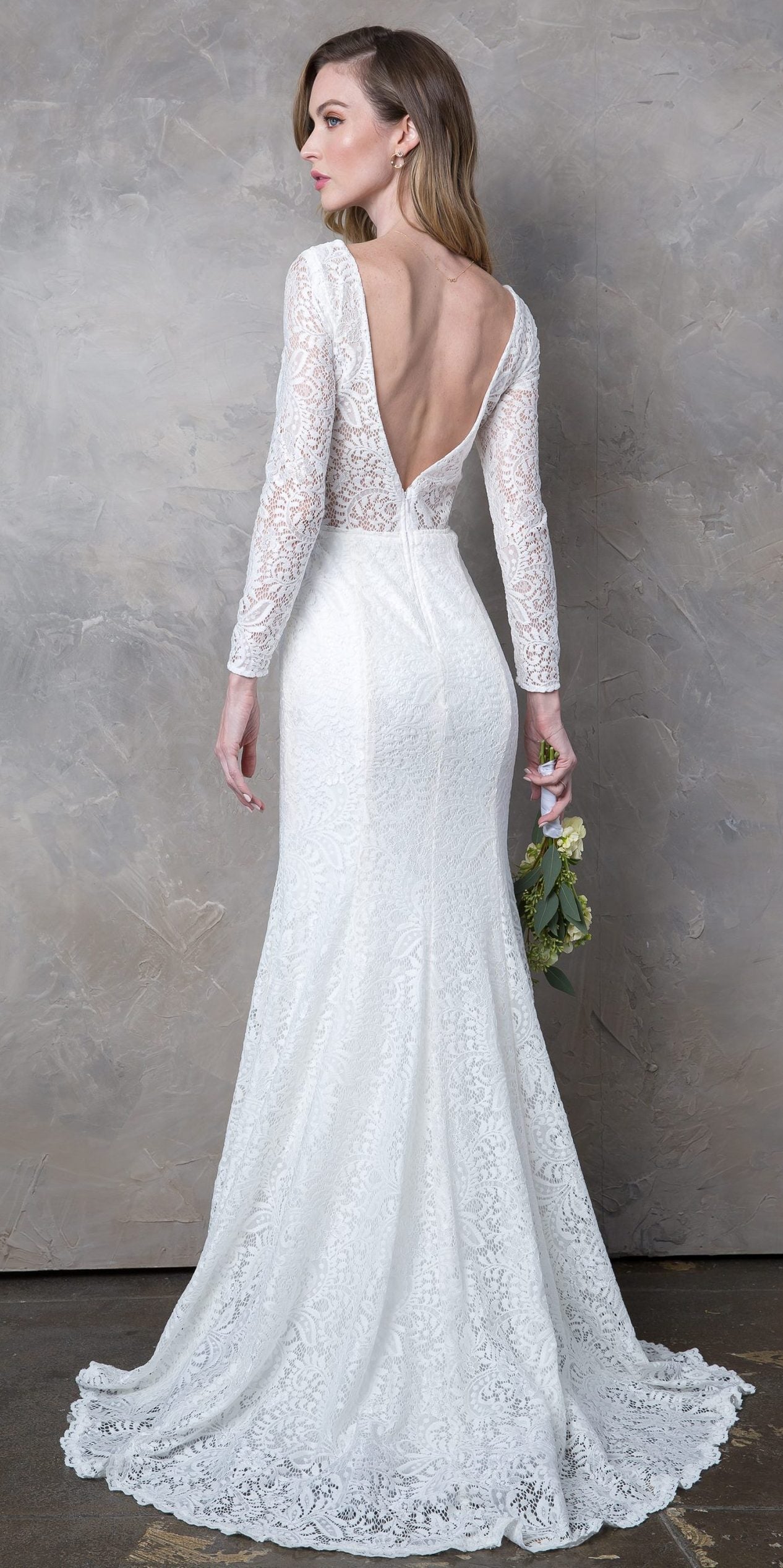 Eva USA 3407 Delicate Lace Bridal Gown