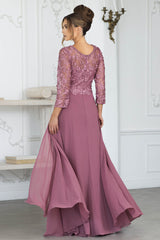 Lenovia 8375 Venice Lace And Chiffon Mother of the Bride Gown