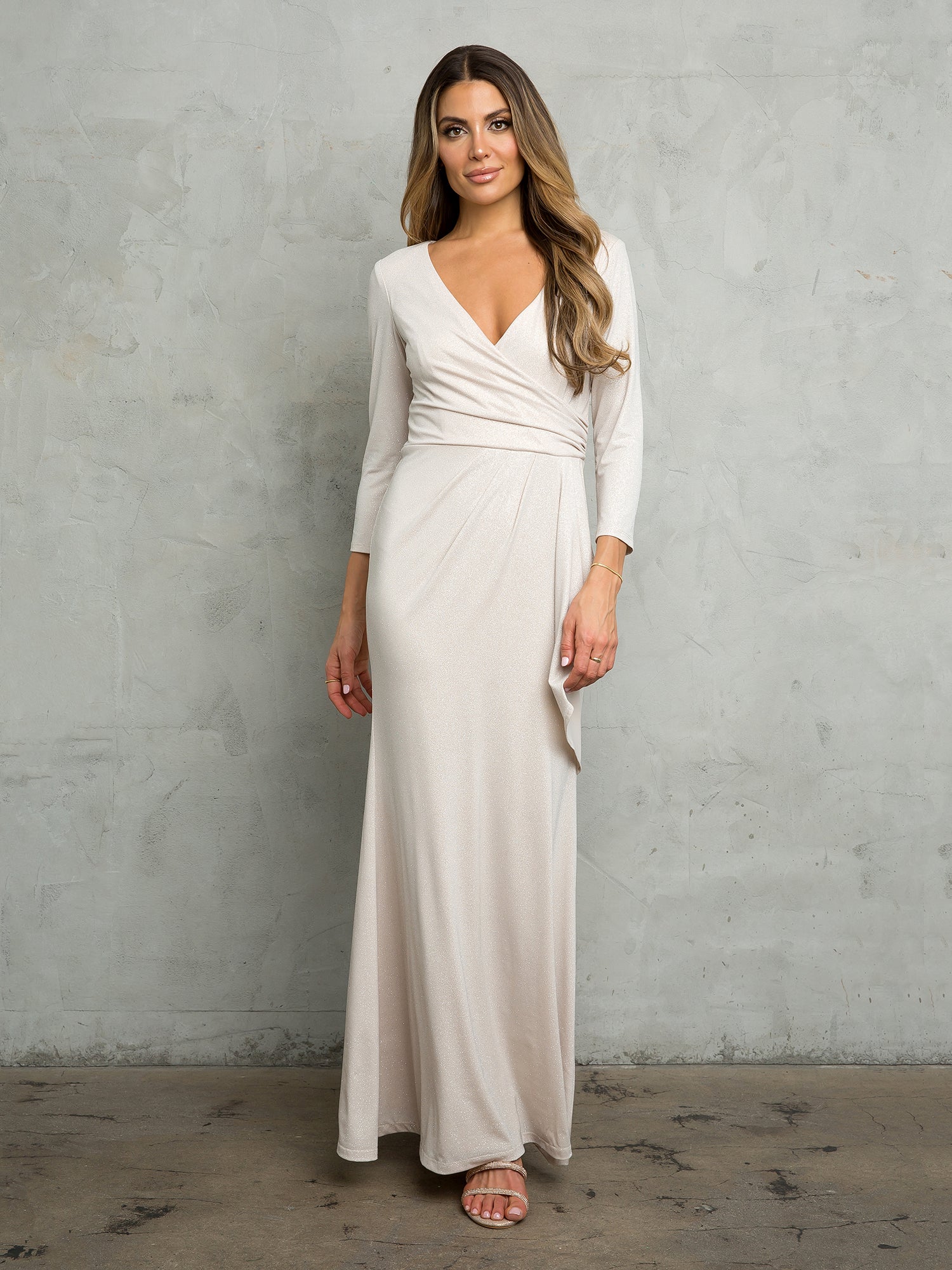 Eva USA 3472 Stretch Jersey Formal Evening or Bridesmaid Gown