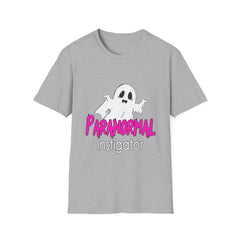 Paranormal Instigator Ghost T-Shirt — Cute Spooky Halloween Tee