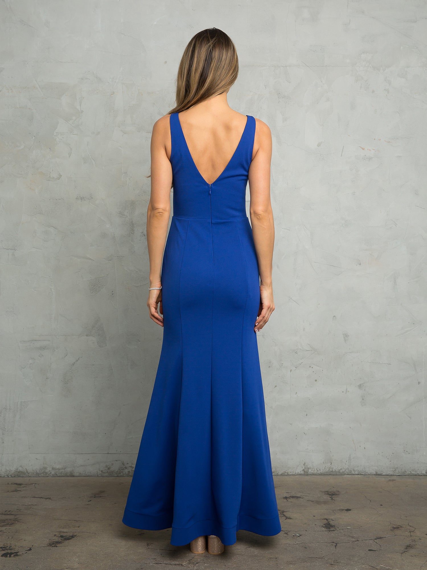 Eva USA 3482 Crepe Bridesmaids Dress