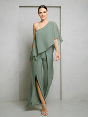 Eva USA EV3499 Chiffon Formal Pant Suit