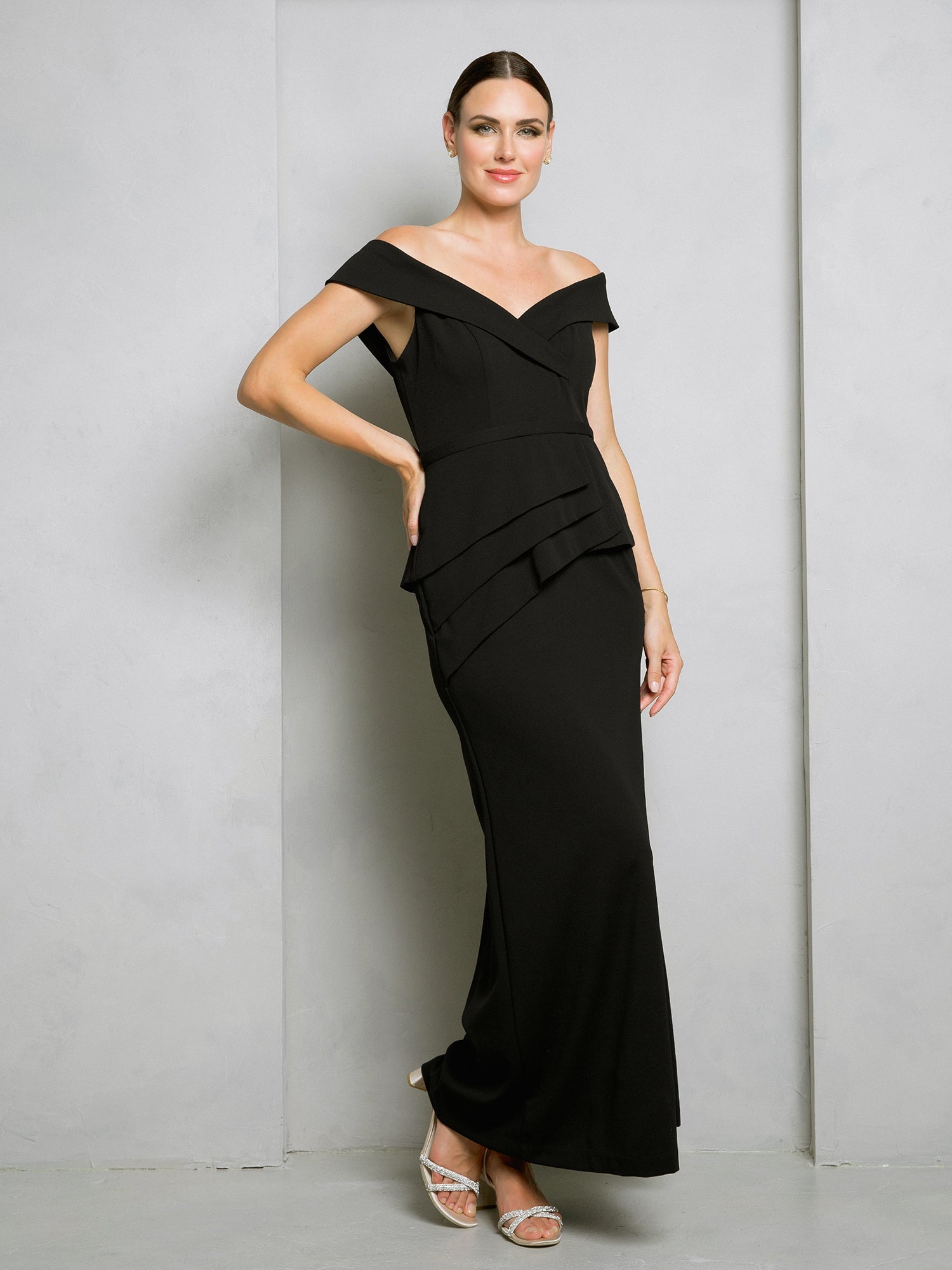 Eva USA 3500 Crepe Formal Gown Bridesmaids or MOB