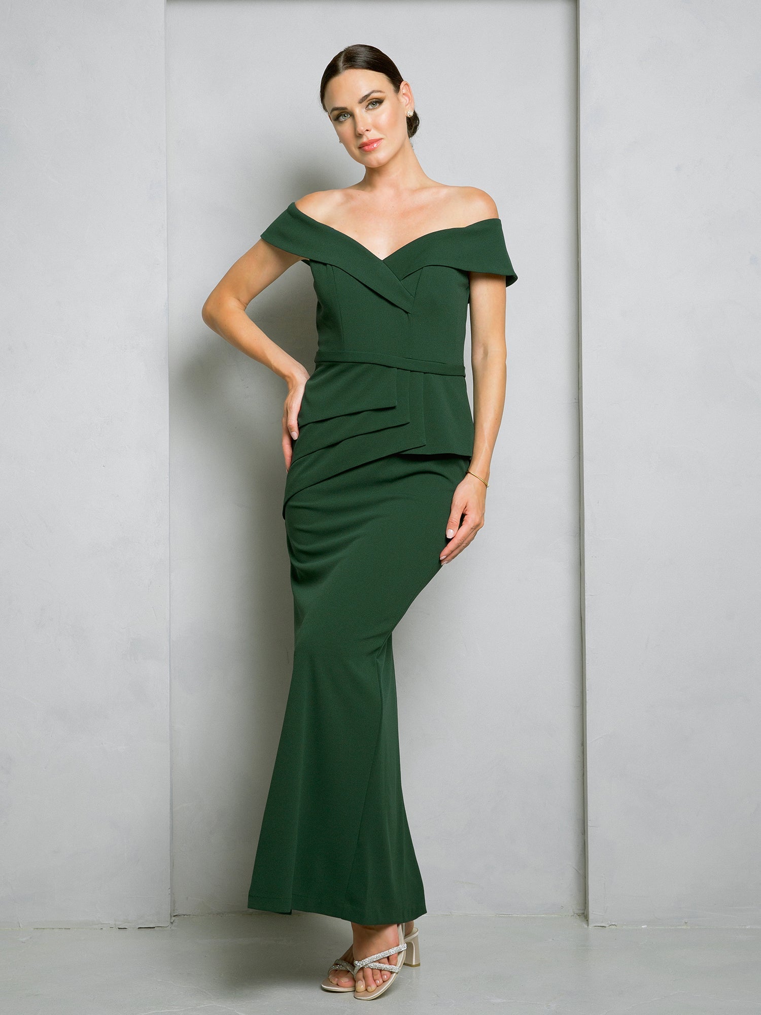 Eva USA 3500 Crepe Formal Gown Bridesmaids or MOB