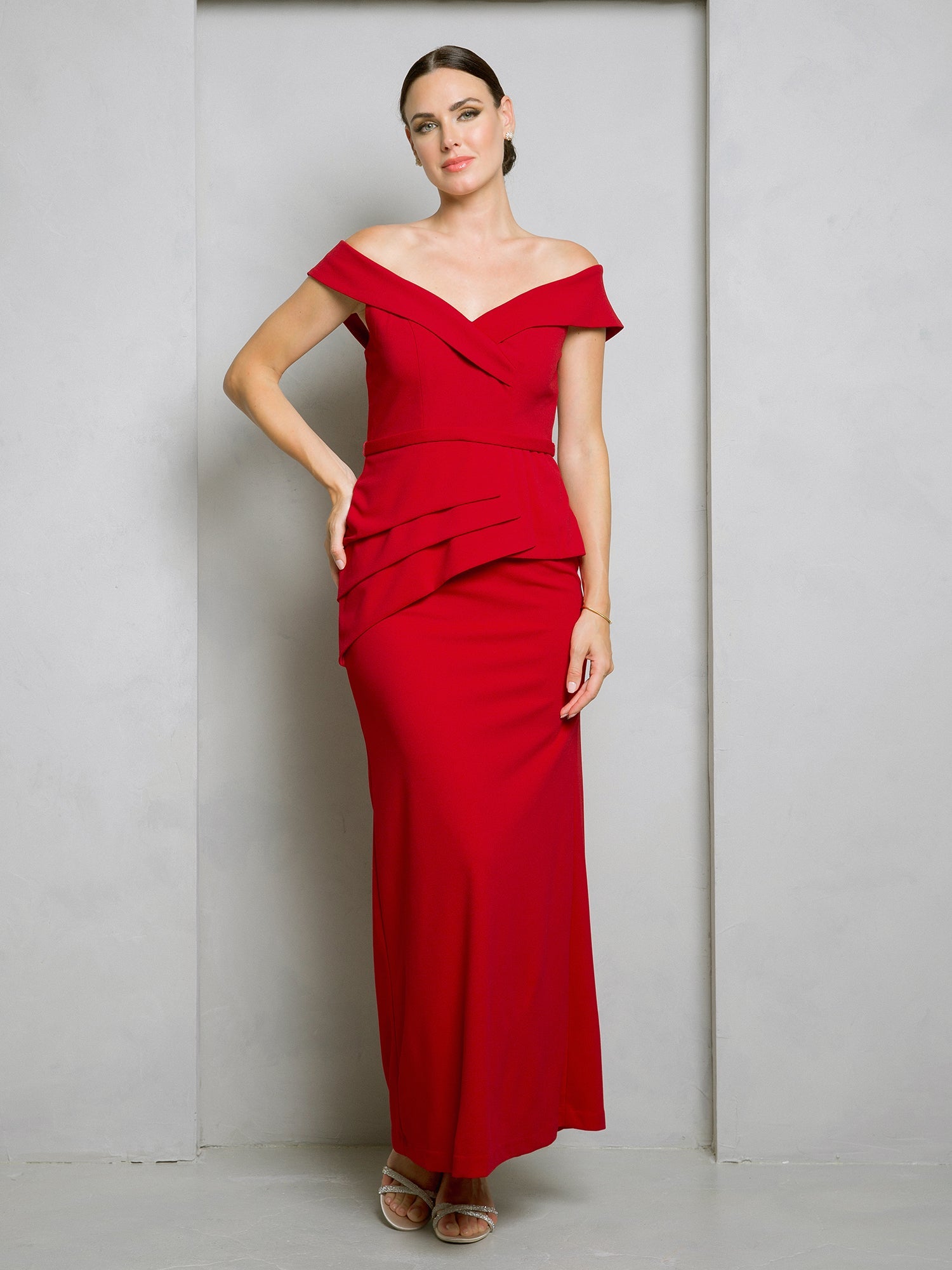 Eva USA 3500 Crepe Formal Gown Bridesmaids or MOB